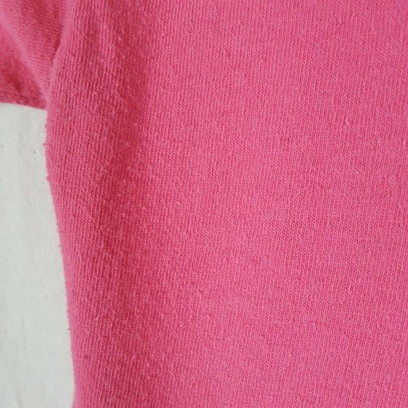 SOLD Vtg 80s Nike T-Shirt M Pink Double Sided - Picture 9 of 12